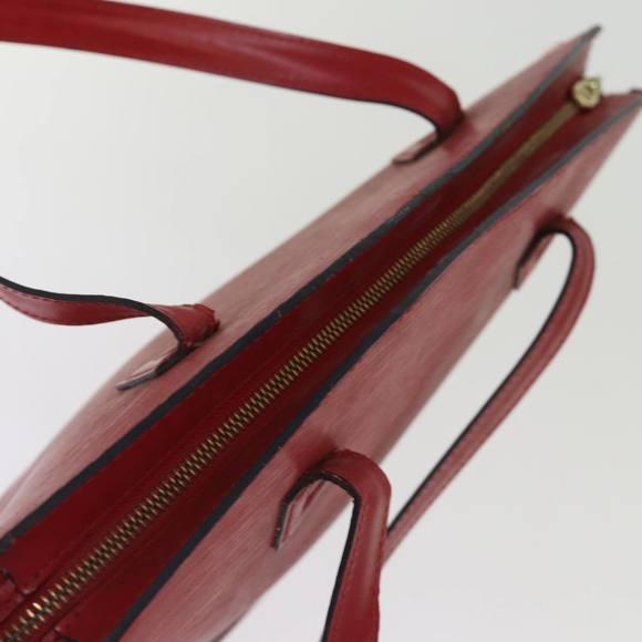 LOUIS VUITTON Epi Saint Jacques Shoulder Bag Red M52277 LV Auth 76530 - Picture 7 of 16